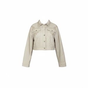 Mable embroidered Jean jacket quilted Anthropologie